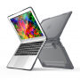 Ударостійка кришка з відкидними ніжками для MacBook Pro 13" (A1706 / A1708 / A1989 / A2159) - сіра