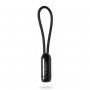 X-LEVEL елегантний USB / lightning кабель для Apple iPhone / iPad / iPod - 8cm - чорний
