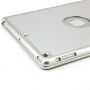 WITSPAD алюмінієвий корпус з клавіатурою Bluetooth з підсвічуванням для iPad 9,7" (2017/2018) / Pro 9,7" / Air 1 / 2 - срібла