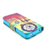 Чохол Wallet Shell з підставкою для Apple iPhone 4 / 4S - Sunset Dream Catcher