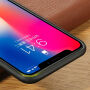 BENKS пластикова захисна панель в стилі заплетеної шкіри для iPhone XS / iPhone X - темно - синя