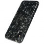 BENKS пластикова панель стійка до падіння з шаблоном діаманту для iPhone XS / iPhone X - чорна
