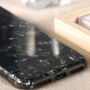 BENKS пластикова панель стійка до падіння з шаблоном діаманту для iPhone XS / iPhone X - чорна