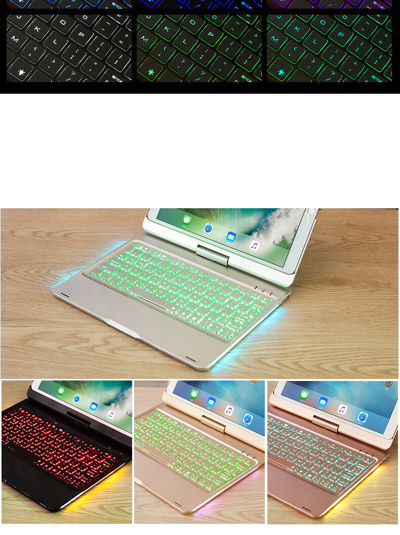 Поворотний футляр з клавіатурою для iPad 9,7