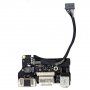 Зарядочний конектор MagSafe 2 з USB тa jack портом 3,5mm для MacBook Air 13" A1466 (рік 2013, 2014, 2015, 2016, 2017) - model 820-3455-A