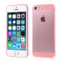 Прозорий футляр для Apple iPhone 5 / 5S / SE (2016) - рожевий