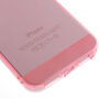 Прозорий футляр для Apple iPhone 5 / 5S / SE (2016) - рожевий