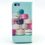 Чохол з магнітною кліпсою для Apple iPhone 5C - макронки