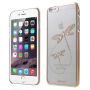 X-FITTED панель на Apple iPhone 6 Plus / 6S Plus - золотий зі стрекозами та камнями Swarovski