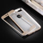 Пластиковий футляр на iPhone 8 Plus / 7 Plus з 360°-ним захистом - захищає передню та задню сторону - золотий