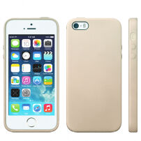 Панель в оригінальному Apple дизайні для iPhone 5 / 5S / SE (2016) - бежева