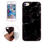 Захисна пластикова панель для iPhone 5 / 5S / SE (2016) - чорний мармур