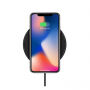 HOCO швидкий бездротовий Qi зарядний пристрій для iPhone - чорний
