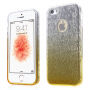 3 в 1 блискуча панель для iPhone 5 / 5S / SE (2016) - жовта
