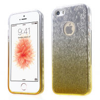 3 в 1 блискуча панель для iPhone 5 / 5S / SE (2016) - жовта