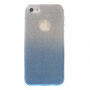 3 в 1 блискуча панель для iPhone 5 / 5S / SE (2016) - синя