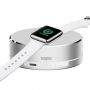 3 в 1 powerbank, зарядна підставка та захисний чохол для Apple Watch - сріблий