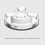 3 в 1 powerbank, зарядна підставка та захисний чохол для Apple Watch - сріблий