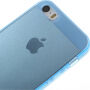 Прозорий футляр для Apple iPhone S5 / 5S / SE (2016) - синій