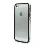 Чохол / панель bumper для Apple iPhone 5 / 5S / SE (2016) - чорний / прозорий