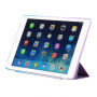 Smart чохол веселка / панель з функцією сну та підставкою для Apple iPad 9,7" (2017) - фіолетово-синій