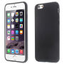 Блискуча гелева панель на Apple iPhone 6 / 6S - чорна