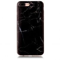 Захисна пластикова кришка для Apple iPhone 8 Plus / 7 Plus - чорний мармур