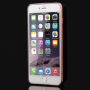 Елегантний чохол з блискучими камінчиками для Apple iPhone 6S Plus / 6 Plus - рожево-золотий з квітками