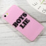 Кришка із м'якого пластика для Apple iPhone SE (2016) / 5S / 5 - Boys lie