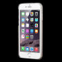 Захисний чохол з рухливими блискітками для Apple iPhone 6 / 6S - червоні сердечка