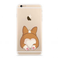 Кришка із м'якого пластика для Apple iPhone 6 / 6S - corgi