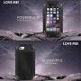 LOVE ME! Тонкий водостійкий пилонепроникний чохол з металовою рамкою для Apple iPhone 6
