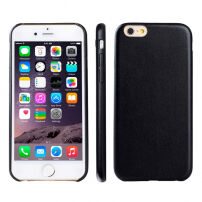 Ультратонкий чохол із м'якого пластика для Apple iPhone 6 Plus / 6S Plus - чорний
