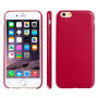 Ультратонкий чохол із м'якого пластика для Apple iPhone 6 Plus / 6S Plus - червоний