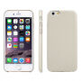 Ультратонкий чохол із м'якого пластика для Apple iPhone 6 Plus / 6S Plus - бежевий