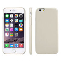 Ультратонкий чохол із м'якого пластика для Apple iPhone 6 Plus / 6S Plus - бежевий
