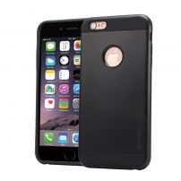 Захисний чохол із загартованого пластика для Apple iPhone 6 Plus / 6S Plus - чорний