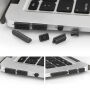 ENKAY Пластикова панель з захистом клавіш та з заглушками роз'єму для MacBook Air 13" (A1237, A1304, A1369)