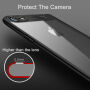 CAFELE ультратонкий чохол з транспарентною нижнєю стороною для Apple iPhone 6 Plus / 6S Plus - чорний