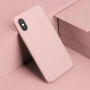 BASEUS захисний сіліконовий чохол для Apple iPhone XS / iPhone X - рожева