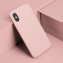 BASEUS захисний сіліконовий чохол для Apple iPhone XS / iPhone X - рожева