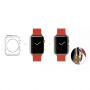 Захисний чохол з м'якого пластику для Apple Watch 38mm - прозорий