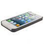 Захисна пластикова кришка для Apple iPhone 5 / 5S / SE (2016) - чорний/ білий