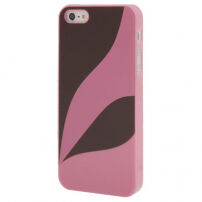 Захисна пластикова кришка для Apple iPhone 5 / 5S / SE (2016) - рожевий/ коричневий
