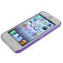 Ультратонкий пластиковий чохол для iPhone 5 / 5S / SE (2016) - фіолетовий