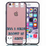 Захисний пластиковий чохол з чорною рамкою для Apple iPhone 6S Plus / 6 Plus - all I care about is cats
