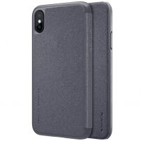 NILLKIN захисний фліп чохол для Apple iPhone XS / iPhone X - чорний