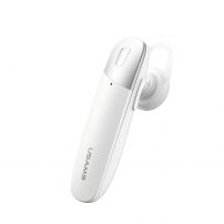 USAMS бездротовий Bluetooth навушник з мікрофоном для Apple iPhone - білий