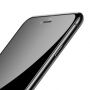 BASEUS захисне загартоване скло 5D для Apple iPhone 7 / 8 - 0.3mm - чорний