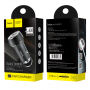 HOCO Z7 авто-зарядка з USB портмаи для Apple iPhone - чорний